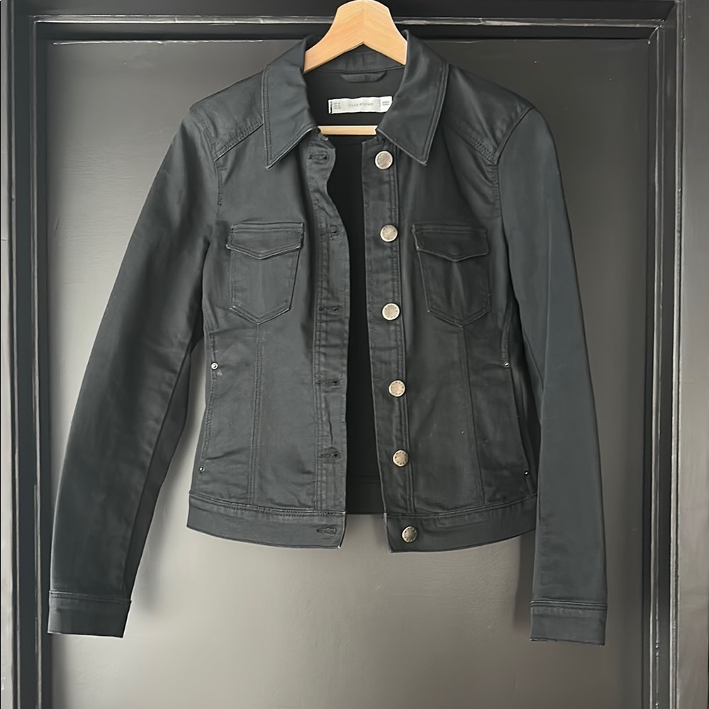 Women's Zara Black Denim Jacket